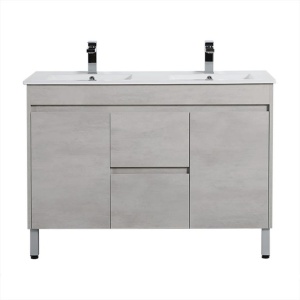 Freestanding Cabinet Concrete Grey 890*455*860mm - NC124DLG