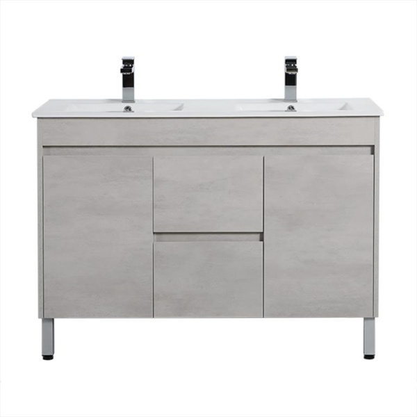 Freestanding Cabinet Concrete Grey 890*455*860mm - NC124DLG