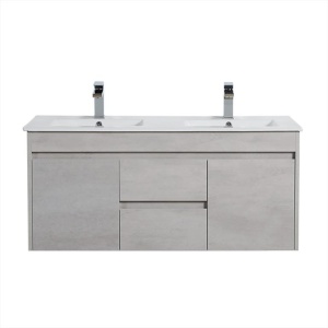 Wall Hung Cabinet Concrete Grey 1190*455*525mm - NC124DWH