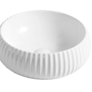 Above Counter Basin BOWL FLUTED 400mm