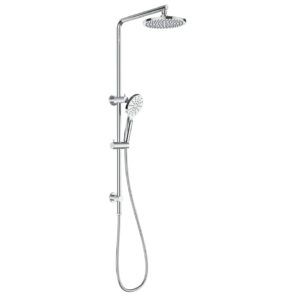 New Cora Round Brass Multifunction Shower Set