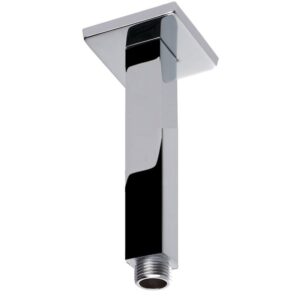 100mm square ceiling shower arm