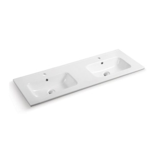 Gloss White - Double Bowl (Olivia Ceramic Top) +$290.24