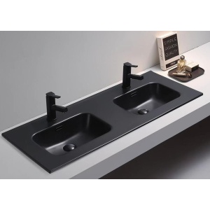 Matte Black - Double Bowl (Olivia Ceramic Top) +$482.63