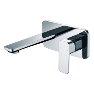 IKON/ SETO WALL BASIN MIXER WITH SPOUT - HYB66-601
