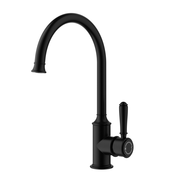 IKON / Clasico Gooseneck Basin Mixer - HYB868-101 - Image 3