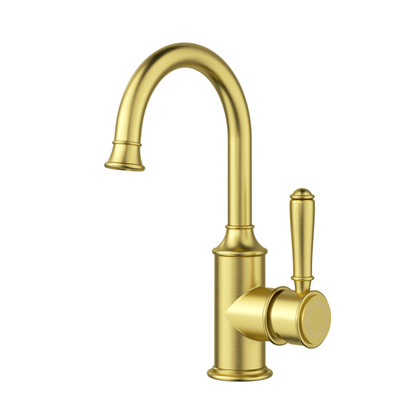 IKON / Clasico Gooseneck Basin Mixer HYB868-201 - Image 2