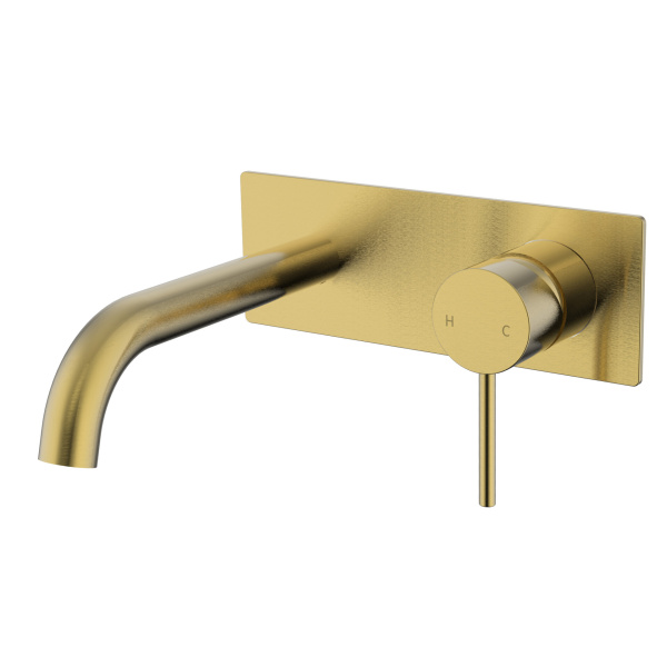 IKON/ HALI WALL BASIN MIXER WITH SPOUT - HYB88-602 - Image 4