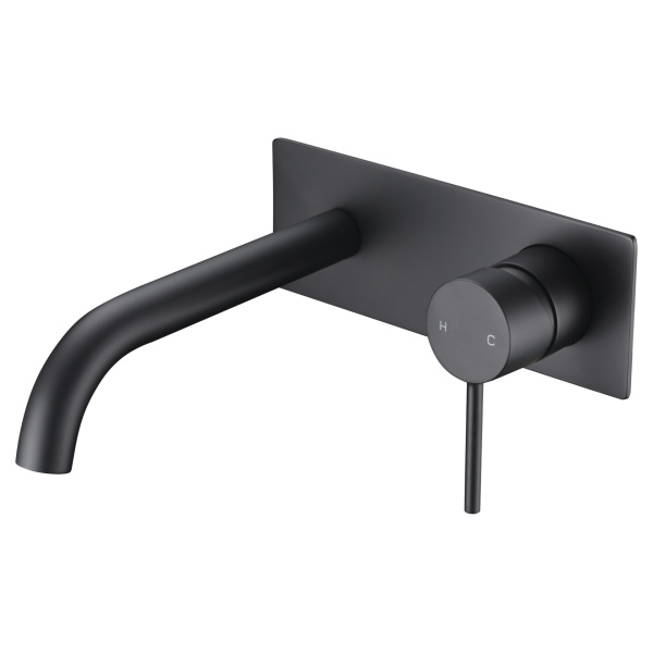 IKON/ HALI WALL BASIN MIXER WITH SPOUT - HYB88-602 - Image 2
