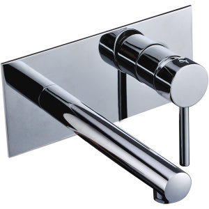 OTUS PIN HANDLE WALL BASIN MIXER SET - PC3004SB