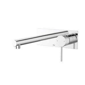 IKON Hali Wall Basin Mixer Combination Straight Spout