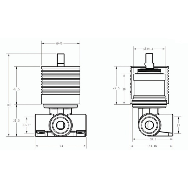 Clasico Wall Mixer Body - Image 2