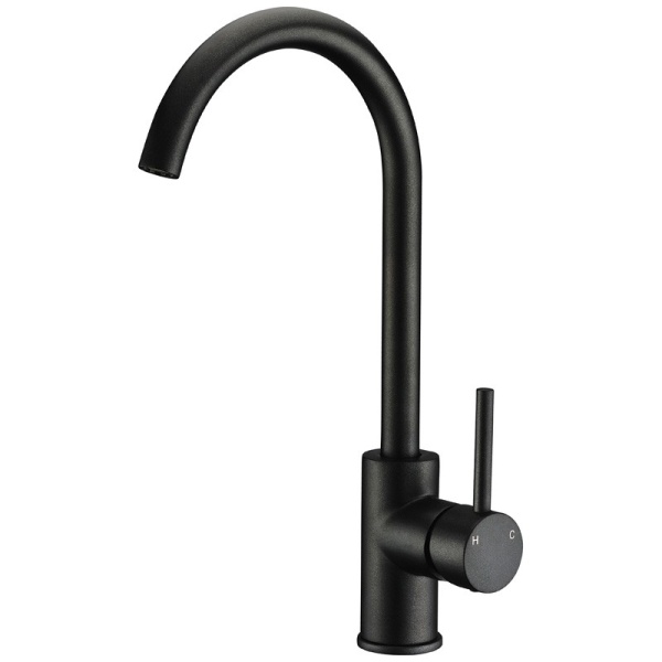 OTUS PIN HANDLE GOOSENECK SINK MIXER - PC1001SB - Image 2