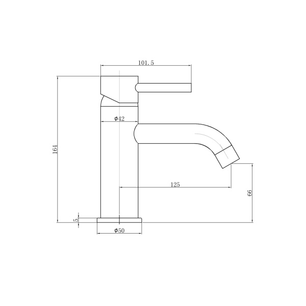 OTUS BASIN MIXER - PC2006SB - Image 2