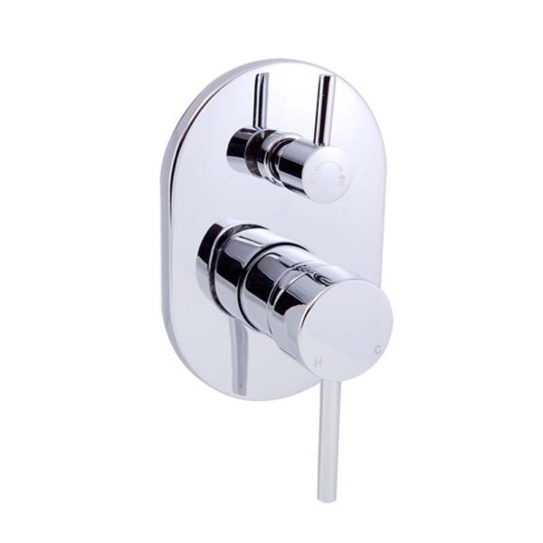 OTUS PIN HANDLE WALL MIXER WITH DIVERTER - PC3002SB