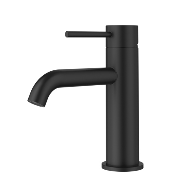 Otus Slimline SS Basin Mixer Curved Spout - PLC2001SS - Image 2