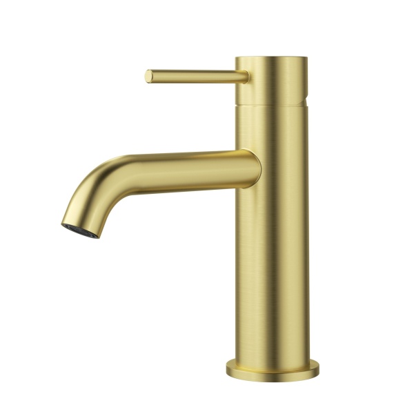 Otus Slimline SS Basin Mixer Curved Spout - PLC2001SS - Image 3
