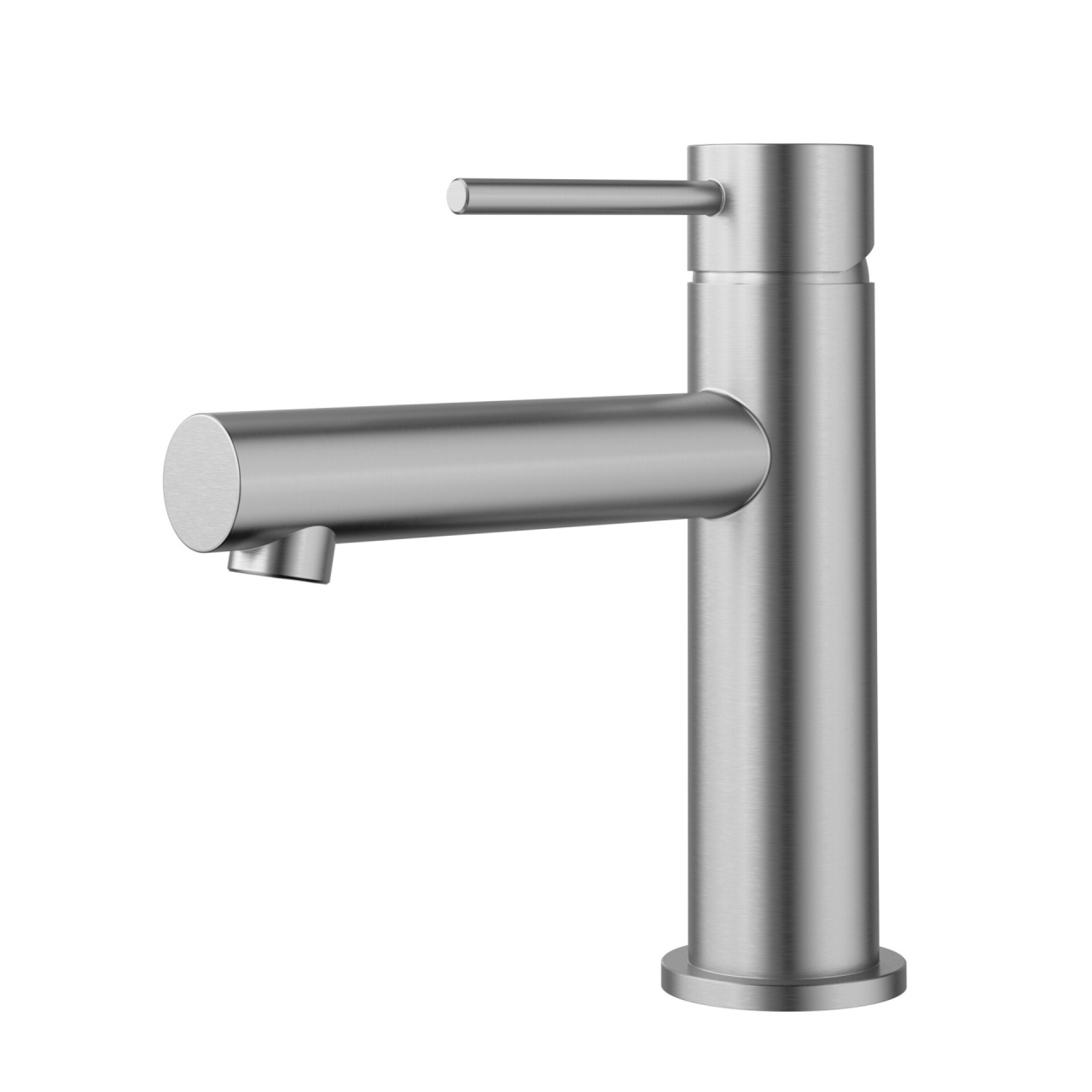 Otus Slimline SS304  Basin Mixer Straight Spout Stainless Steel