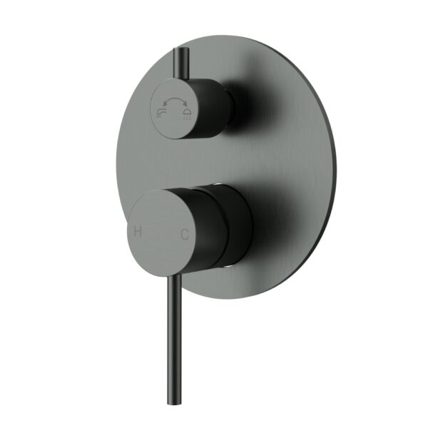 Otus Slimline SS Wall Diverter Mixer Trim Kits - PLC3002SS-TK - Image 4