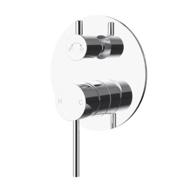 Otus Slimline SS Wall Diverter Mixer Trim Kits - PLC3002SS-TK - Image 3