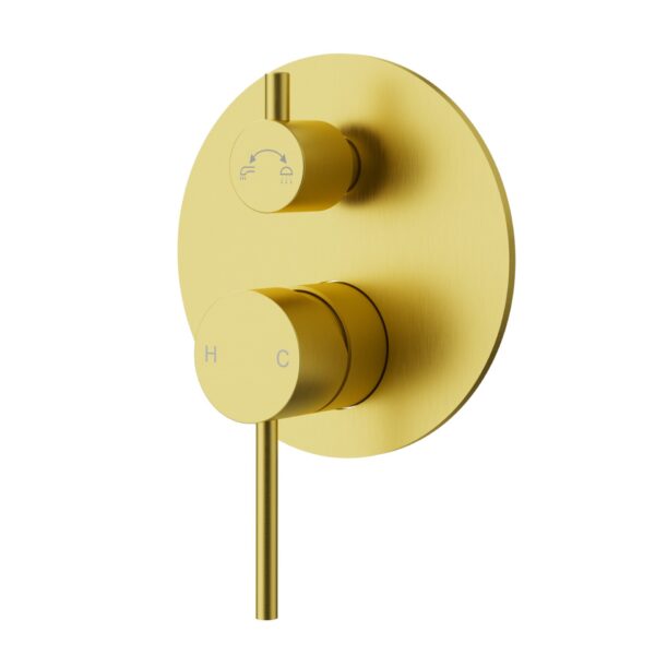 Otus Slimline SS Wall Diverter Mixer Trim Kits - PLC3002SS-TK - Image 5