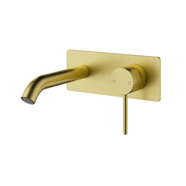 Otus Slimline SS Wall Basin Mixer Trim Kits PLC3003SS-TK - Image 3