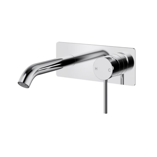 Otus Slimline SS Wall Basin Mixer Trim Kits PLC3003SS-TK - Image 4