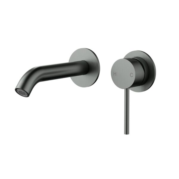 Otus Slimline SS Wall Basin Mixer Separate Trim Kit PLC3004SS-TK - Image 5