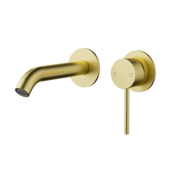 Otus Slimline SS Wall Basin Mixer Separate Trim Kit PLC3004SS-TK - Image 4