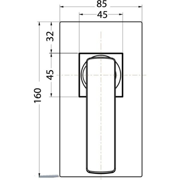 AIKO WALL MIXER - PMS3001 - Image 2