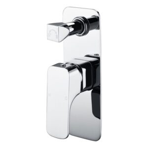 EDEN SOFT SQUARE BATH/SHOWER MIXER WITH DIVERTER - PSL3002