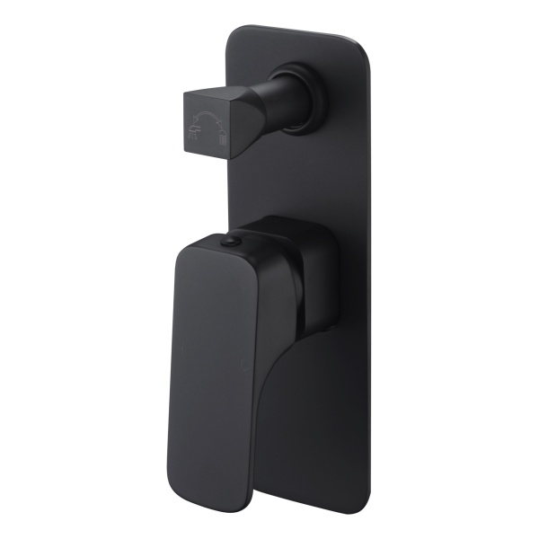 EDEN SOFT SQUARE BATH/SHOWER MIXER WITH DIVERTER - PSL3002 - Image 3