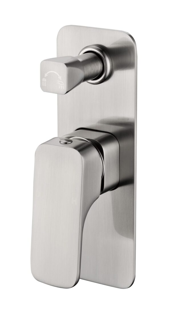 EDEN SOFT SQUARE BATH/SHOWER MIXER WITH DIVERTER - PSL3002 - Image 2