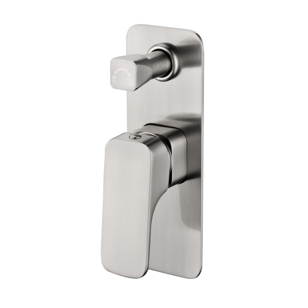 EDEN SOFT SQUARE BATH/SHOWER MIXER WITH DIVERTER - PSL3002 - Image 2