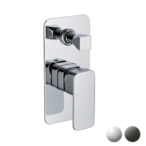 NOVA WALL MIXER WITH TOP DIVERTER - PSR3005SB