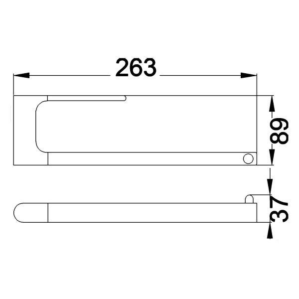 IKON/ KARA TOWEL BAR - 3608 - Image 2
