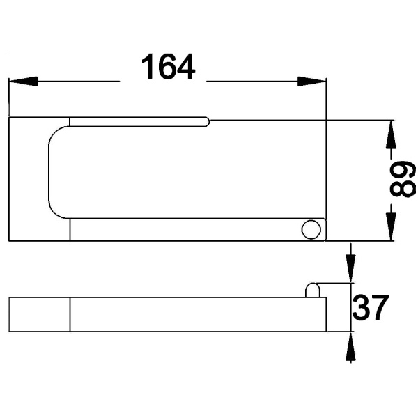 IKON/ SETO TOILET ROLL HOLDER - 3807 - Image 2