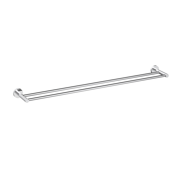 OTUS SLIMLINE DOUBLE TOWEL RAIL 900MM - 4501-900SS - Image 4