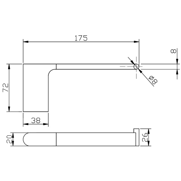 CORA TOILET ROLL HOLDER - 5304 - Image 8