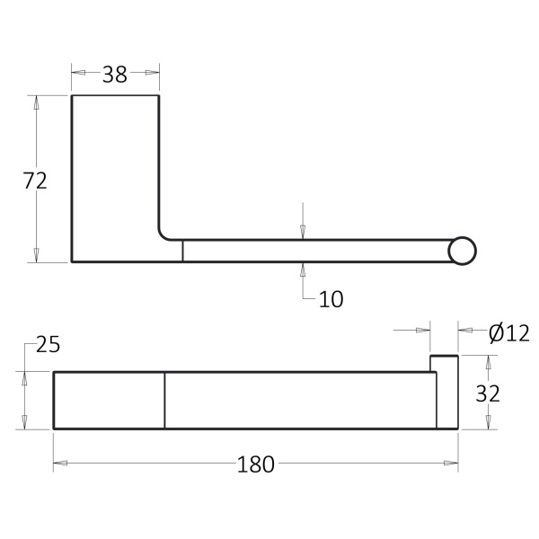 CERAM TOILET ROLL HOLDER - 55604 - Image 5