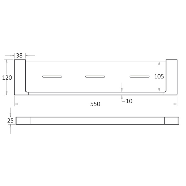 CERAM METAL SHELF - 55609 - Image 5