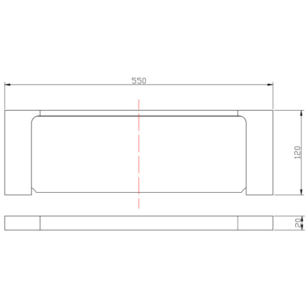 EDEN METAL SHELF - 5609-1 - Image 4