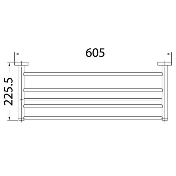 OTUS TOWEL RACK - 8181 - Image 2