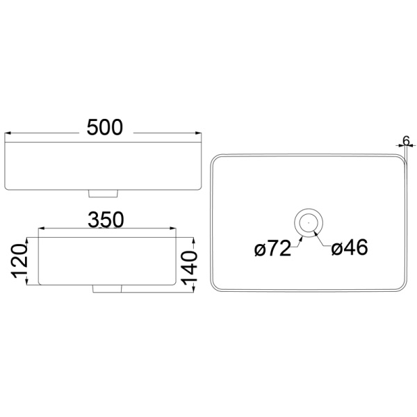 IKON/ ULTRA THIN BASIN - HDI-22-403 - Image 2