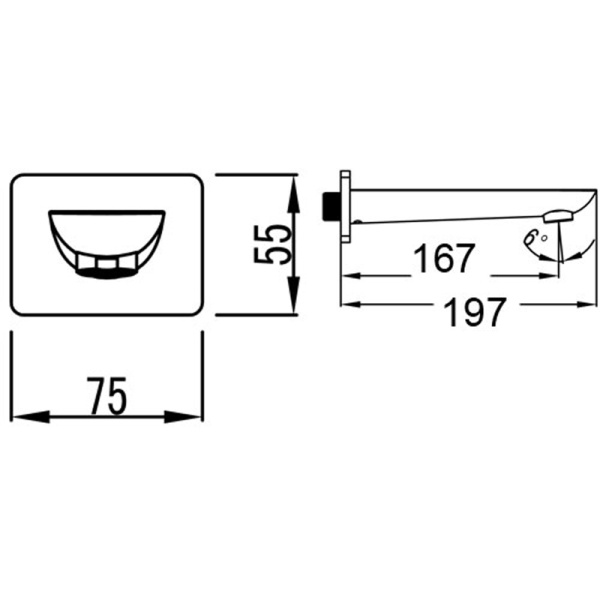 IKON/ KARA BATH SPOUT - HYB11-801 - Image 4