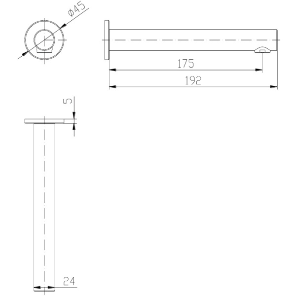 IKON/ HALI BATH SPOUT - HYB88-801 - Image 4