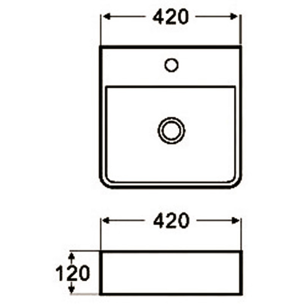 COUNTERTOP / WALL HUNG BASIN - LTI-11-301 - Image 2