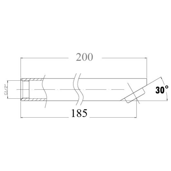 YALE BATH SPOUT - PHD-1008 - Image 2