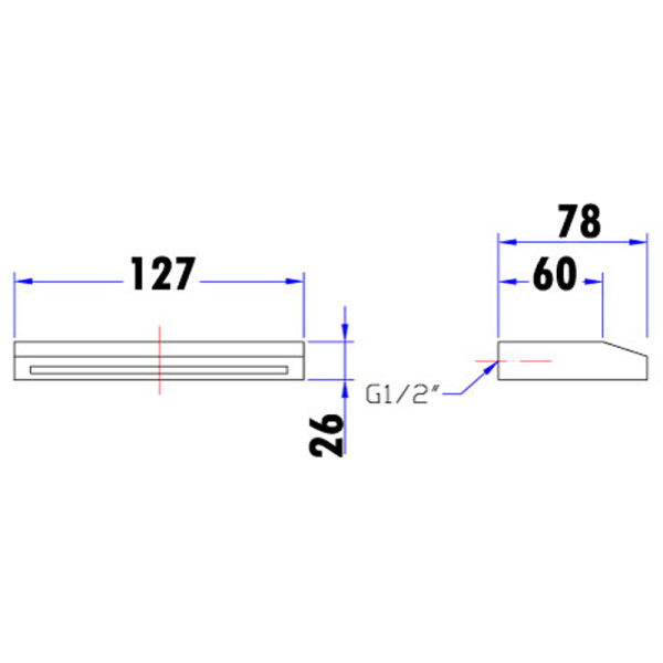 YALE BATH SPOUT - PHD-504 - Image 2