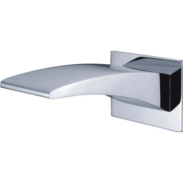SQUARE CURVED BATH SPOUT - SP20F